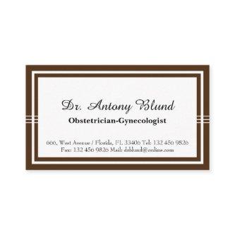 OBGYN Doctor Obstetrician Gynecologist  Elegant