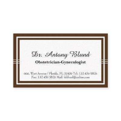 OBGYN Doctor Obstetrician Gynecologist  Elegant