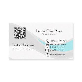 Obstetrician Gynecologist OBGYN modern QR code Bus