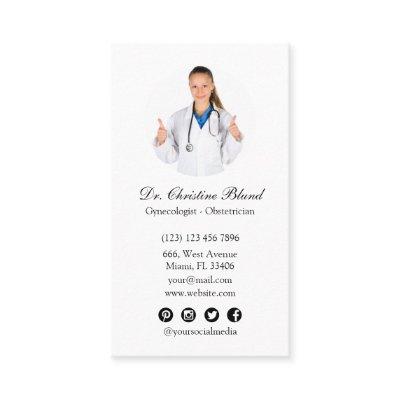Obstetrician Gynecologist obgyn social media photo
