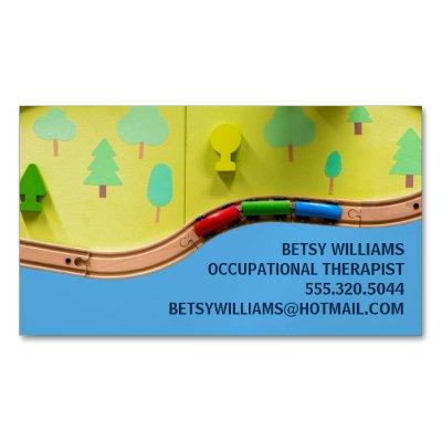 Occupational Therapist Fun Play Therapy Toys Train  Magnet