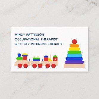 Occupational Therapist Play Therapy Rainbow Toys