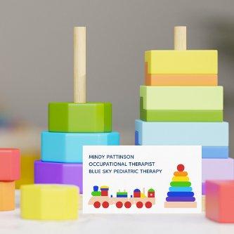 Occupational Therapist Play Therapy Rainbow Toys
