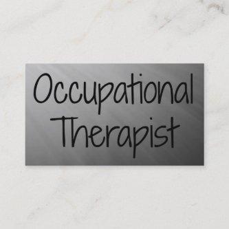 Occupational Therapist Silver Wave