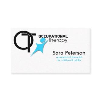 Occupational Therapy - OT - Black Sky Blue Calling Card