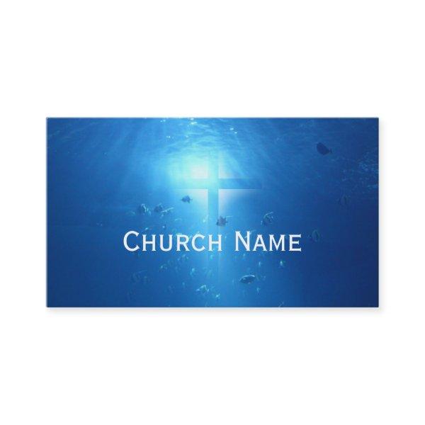 Ocean Blue Holy Cross Light Church