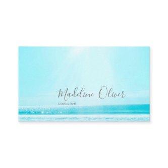 Ocean Sea Travel Blue Silver  Modern Professional