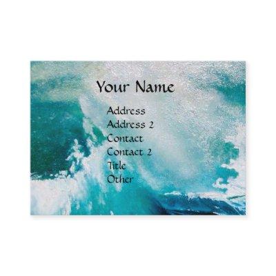 OCEAN WAVES MONOGRAM / Ship In the Sea in Storm