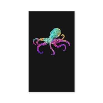 Octopus Colorful Kraken Sea Animal Art