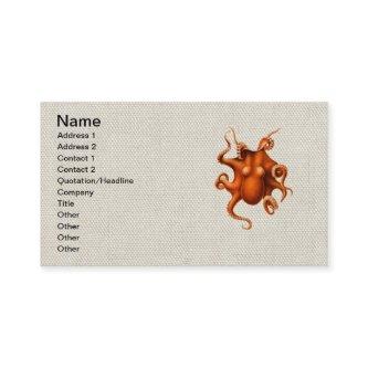 Octopus Sea Monster Creature Cephalapod Vintage