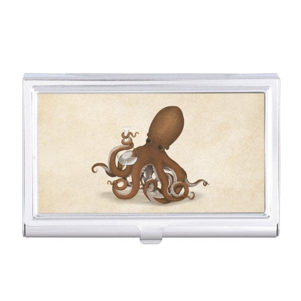 Octopus with Lab Flask Steampunk Chemistry Science  Case