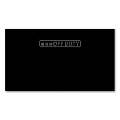 Off Duty Perfect For Police Army Law Enforcement  Magnet