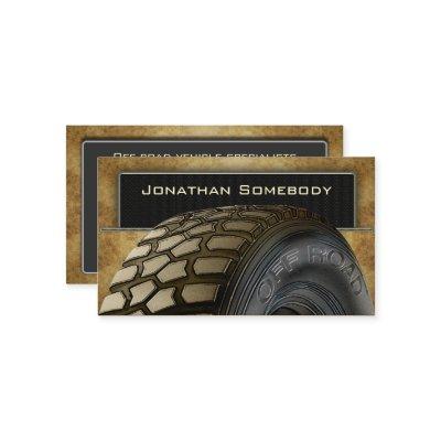 Off Roaders Tyre  Template 14