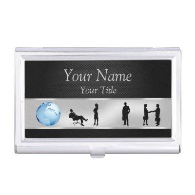 Office Business People Globe  Holder