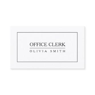 Office Clerk Professional