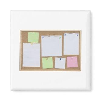 office cork board magnet