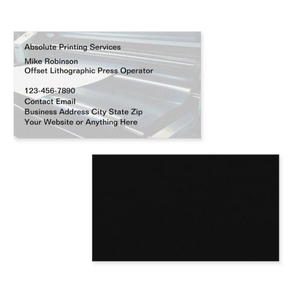 Offset Printing Theme