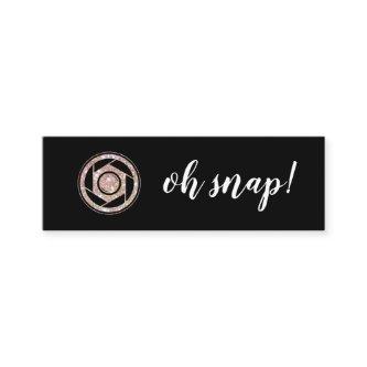 Oh Snap! Glitter Photographer Mini