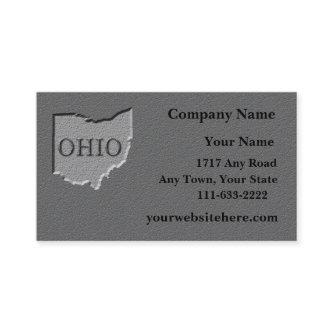 Ohio State   carved stone look