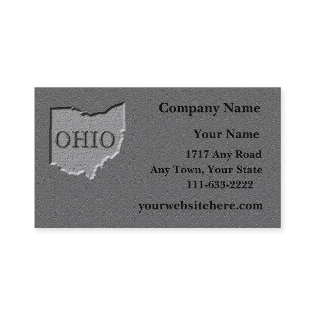 Ohio State   carved stone look