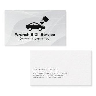 Oil Change Logo | Mechanic Auto Services