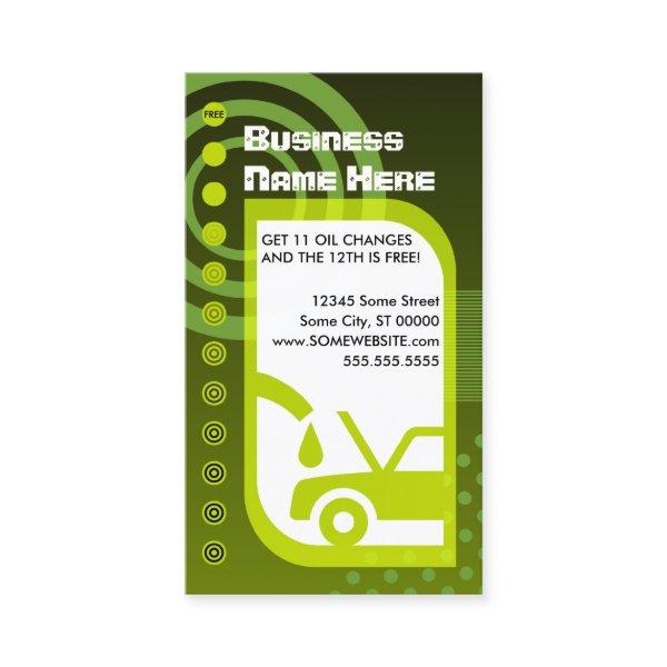 oil change loyalty greens