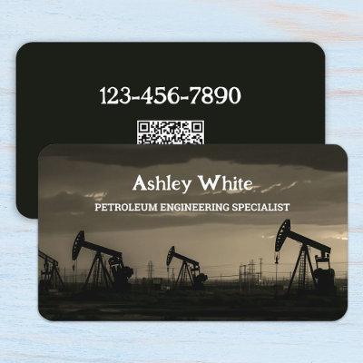 Oil Industry Petroleum QR