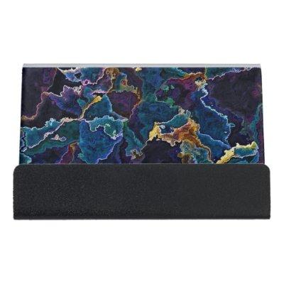 Oil Slick  Desk  Holder