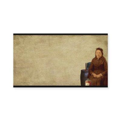 Ol' Lady Back In The Day- Prim Biz Cards