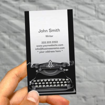 Old Black Typewriter Writer