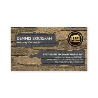 Old Brick Wall New Brick Laying Construction