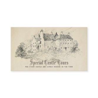 Old Fairy Tale Castle Vintage Charm Enchanted
