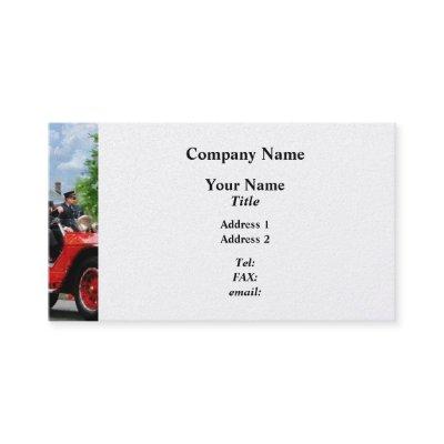 Old Fashioned Fire Engine  - Platinum Finish