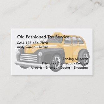 Old Fashioned Taxi