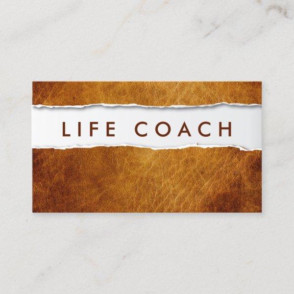 Old Ripped Paper Life Coach