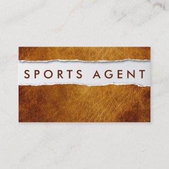 Old Ripped Paper Sports Agent