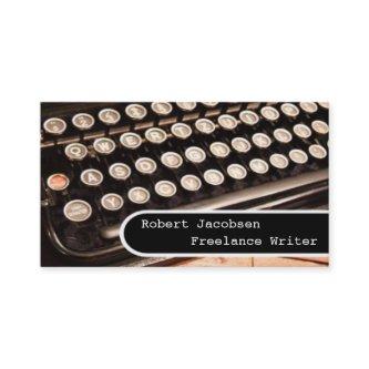 Old Typewriter Freelance Writer