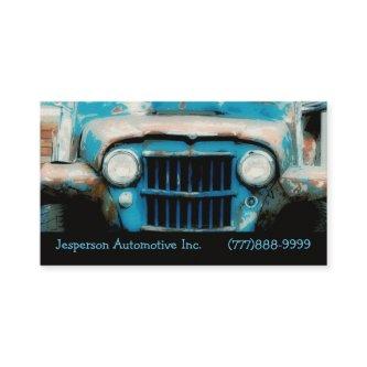 Old  Vintage Auto Front Grille and Headlights