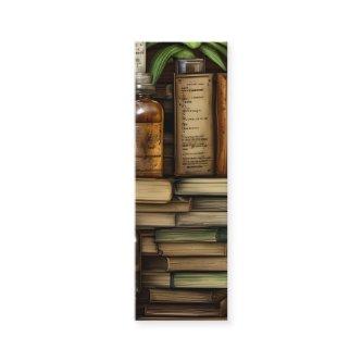 Old Weathered Books on a Stable Leather Cover Mini