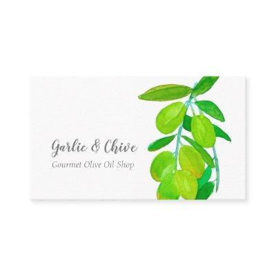 Olive Branch Botanical Tree Green