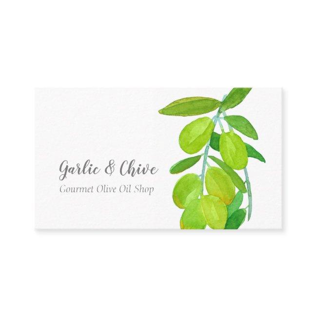 Olive Branch Botanical Tree Green