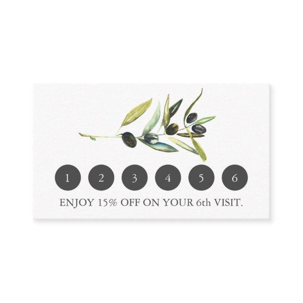 Olive Branch Business Loyalty Card