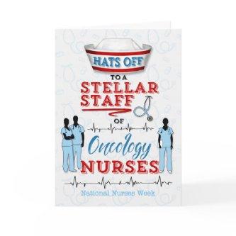 Oncology Nursing for National Nurses Week Thank You Card