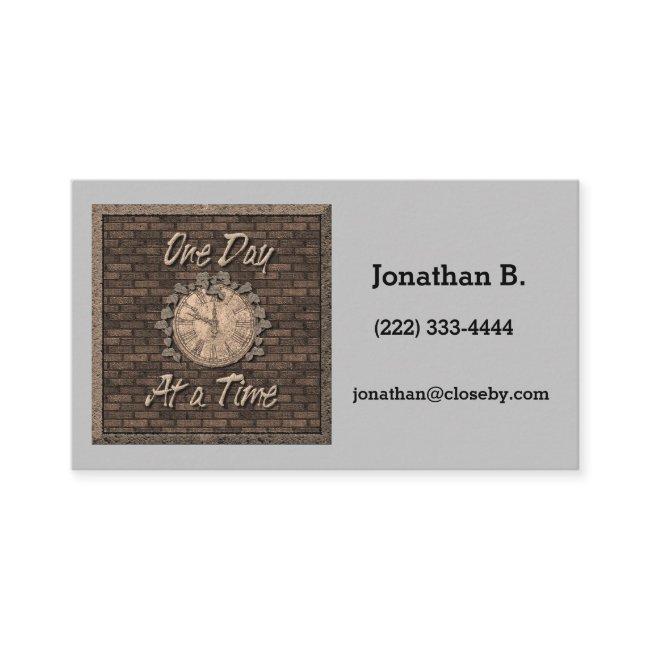 One Day at a Time Slogan Spiritual Quote