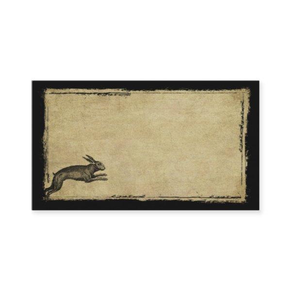 One Leaping Hare- Prim Biz Cards