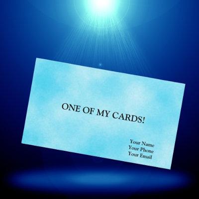 "One Of My Cards" Funny Joke