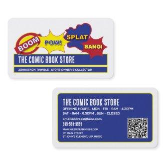 Onomatopoeia Design - Comic Book Store/Collector
