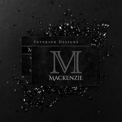 Onyx Black Velvet | Chalkboard Grunge Monogram