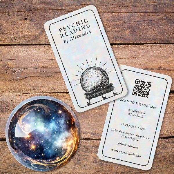 Opal Crystal Ball Psychic Medium QR code