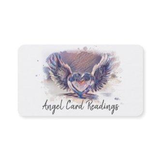 *~* Opal Heart Angel Wings AP78 Strong Lines QR